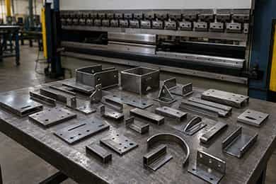 CNC Press Brake Samples