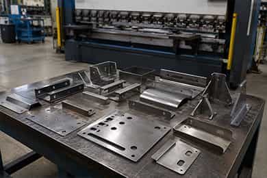 CNC Press Brake Samples