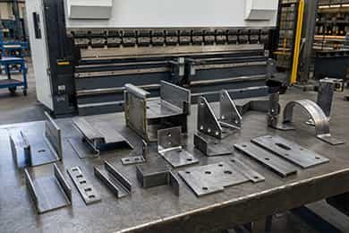 CNC Press Brake Samples