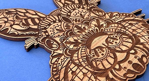 CO2 Laser Cutting Sample