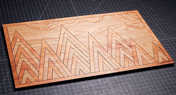 CO2 Laser Cutting Sample