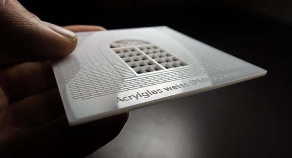 CO2 Laser Cutting Sample