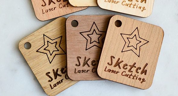 CO2 Laser Marking Sample