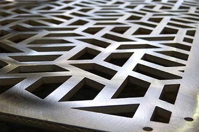 Fiber Laser Cutting Sample