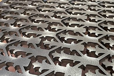 Fiber Laser Cutting Sample