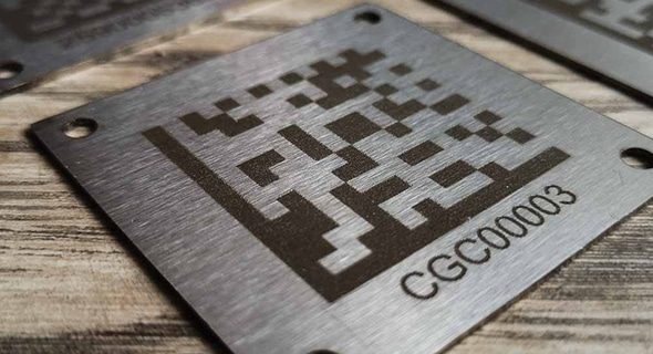 Fiber Laser Marking Sample