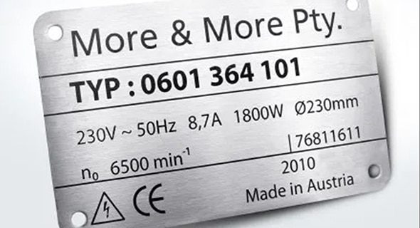 Fiber Laser Marking Sample