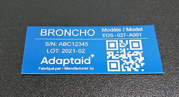 Fiber Laser Marking Sample