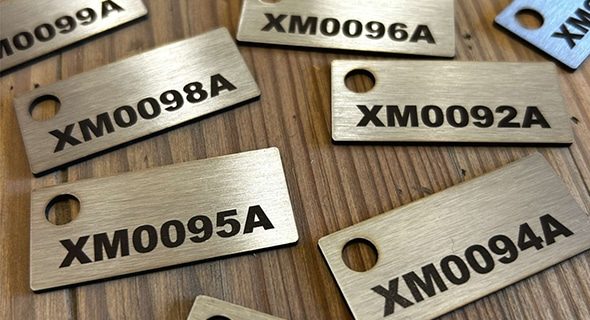 Fiber Laser Marking Sample
