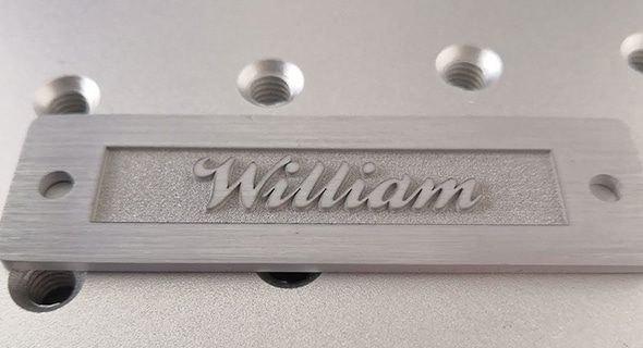 Fiber Laser Marking Sample
