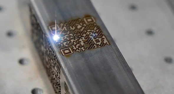 Fiber Laser Marking Sample