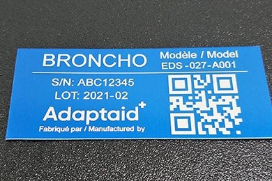 Fiber Laser Marking Sample