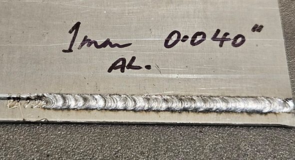 Laser Welding Sample