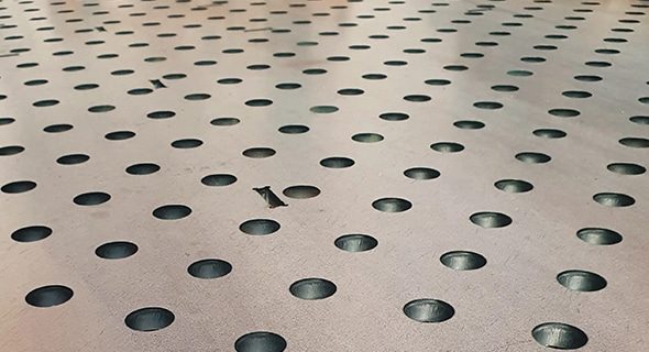Sheet Fiber Laser Cutting Sample