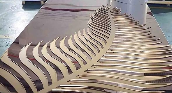 Sheet Fiber Laser Cutting Sample