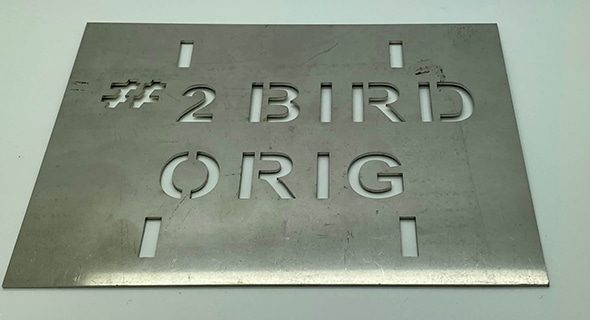 Sheet Fiber Laser Cutting Sample