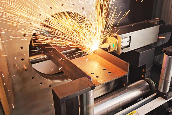 Specialized Rotary Structural Profile Cutting Unit Specialized Rotary Structural Profile Cutting Unit